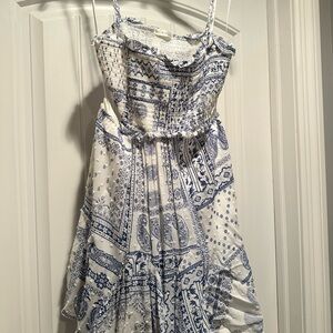 Summer dress with open back